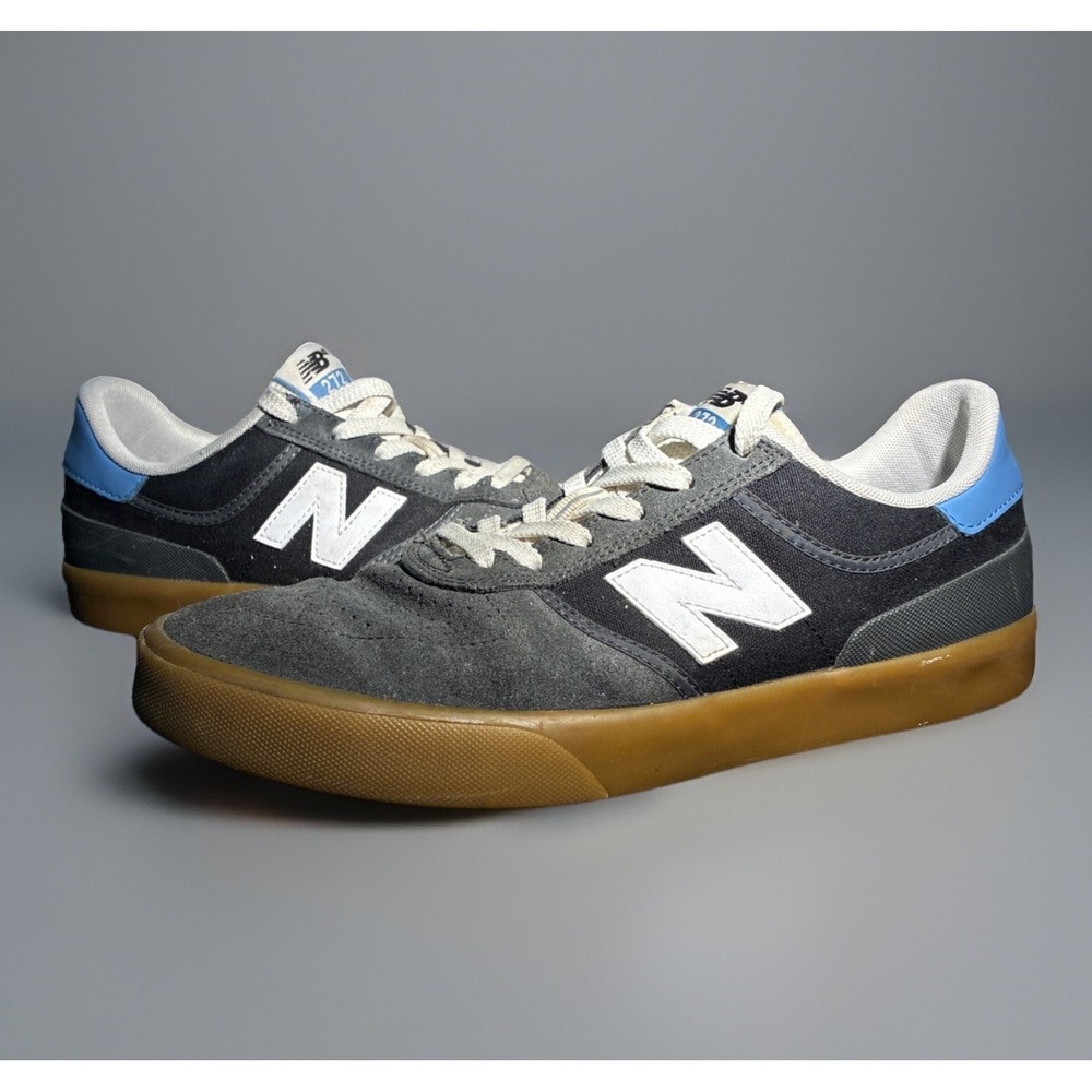 New Balance Numeric 272 Mens 9.5 Deep Ocean Blue Suede NM272GBG